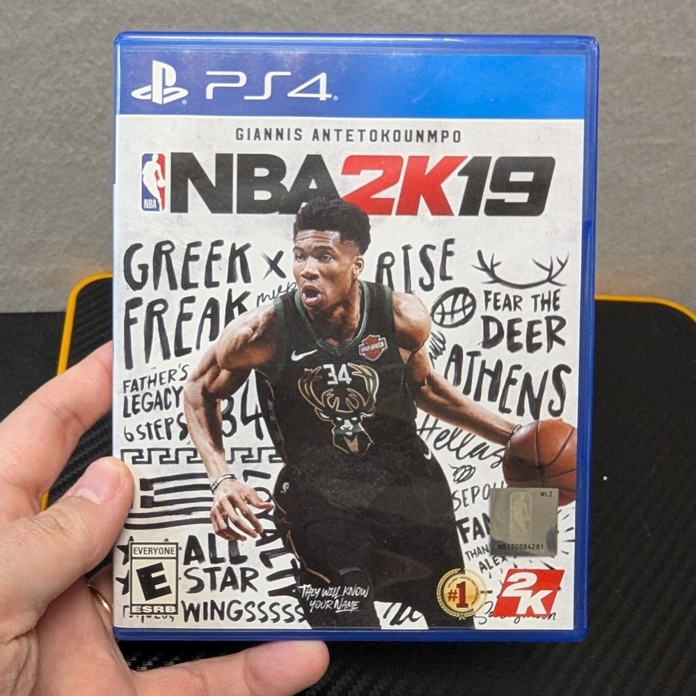 2K Sports NBA 2K19 PS4 Giannis Antetokounmpo Cover Video Game